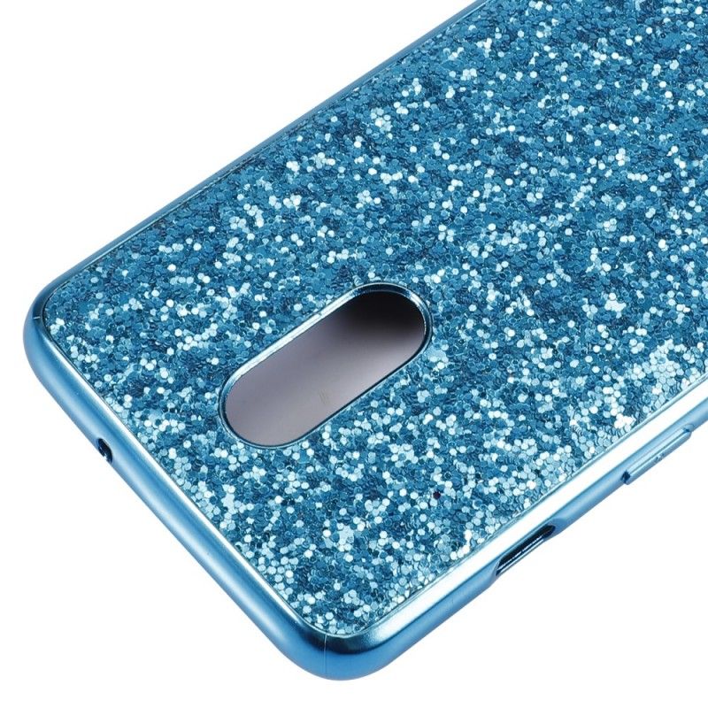 Deksel for OnePlus 7 Svart Premium Glitter