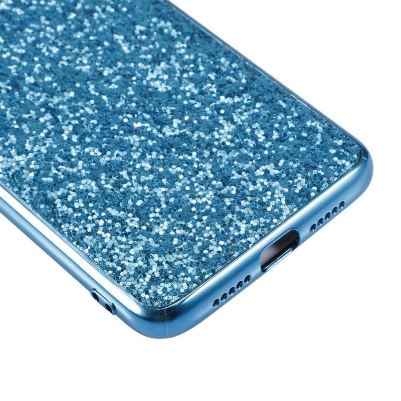 Deksel for OnePlus 7 Svart Premium Glitter