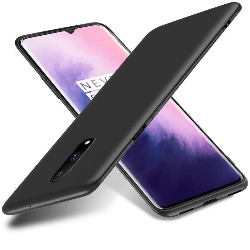 Deksel OnePlus 7 Svart Mobildeksel Verge-Serien X-Nivå