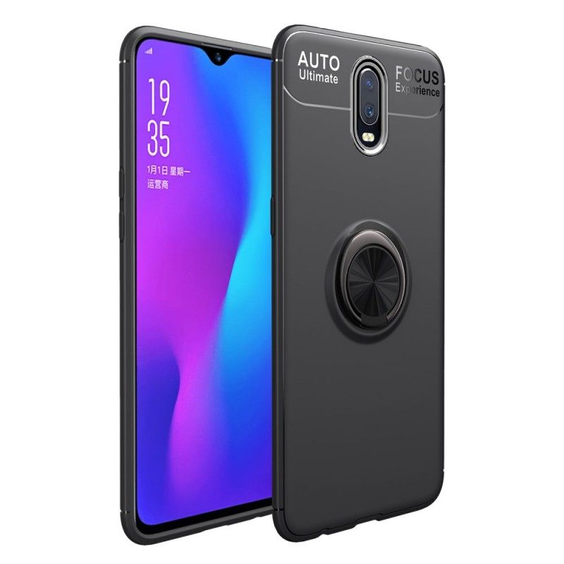 Deksel OnePlus 7 Svart Roterende Ring