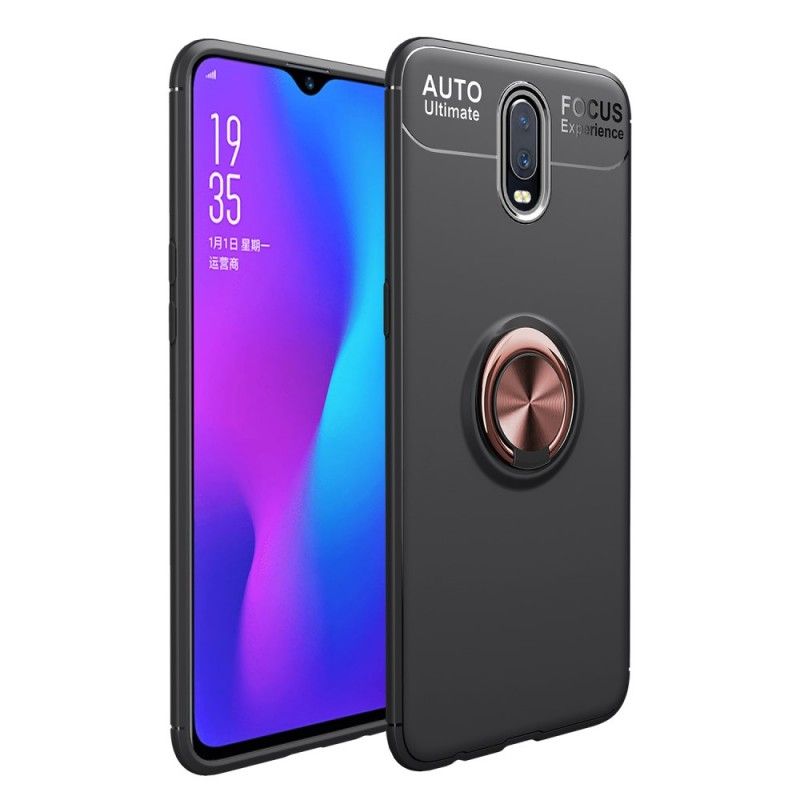 Deksel OnePlus 7 Svart Roterende Ring