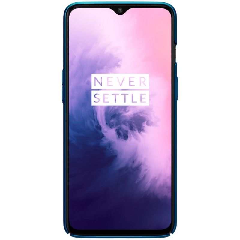 Deksel OnePlus 7 Svart Stiv Frostet Nillkin