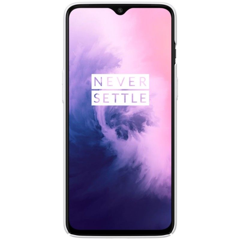 Deksel OnePlus 7 Svart Stiv Frostet Nillkin