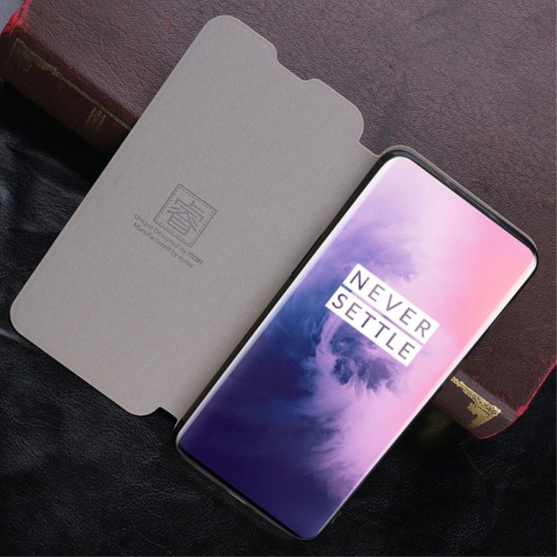 Folio Deksel for OnePlus 7 Svart Mofi