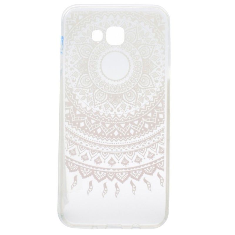 Deksel for Samsung Galaxy A3 2017 Rose Gjennomsiktig Fargerik Mandala