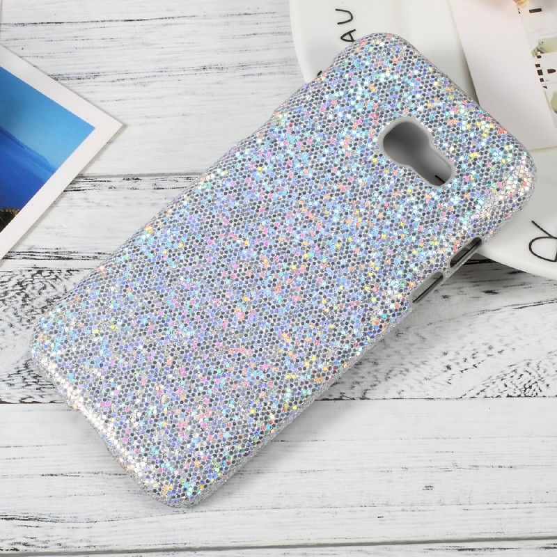 Deksel Samsung Galaxy A3 2017 Svart Glitter Beskyttelse