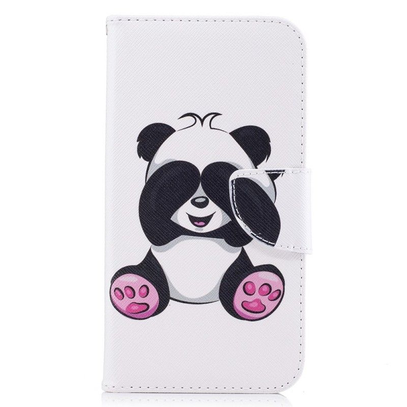 Folio Deksel for Samsung Galaxy J7 2017 Morsom Panda