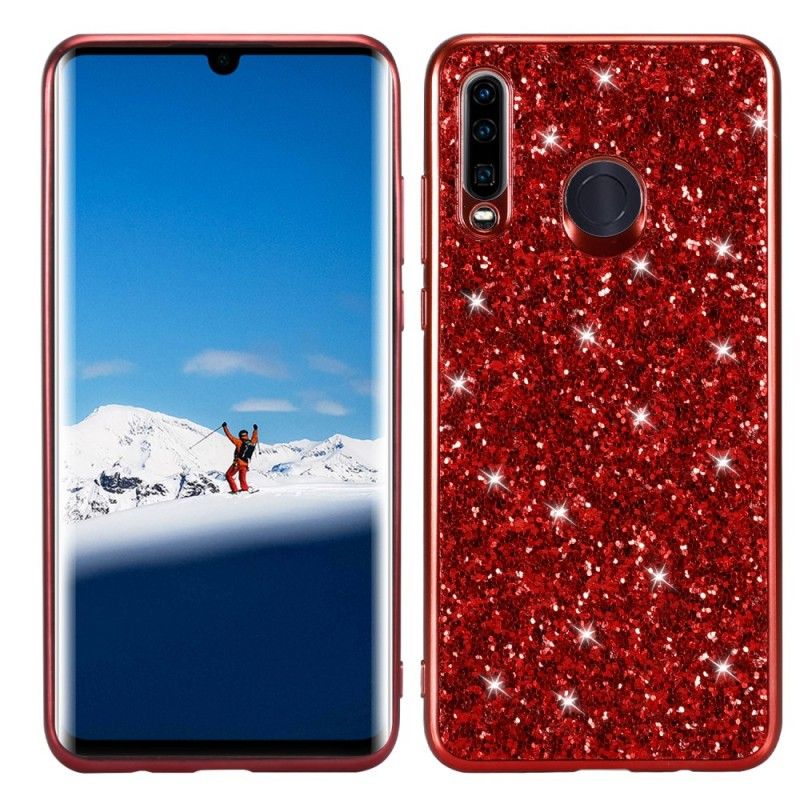 Deksel for Huawei P30 Lite Svart Jeg Er Glitter