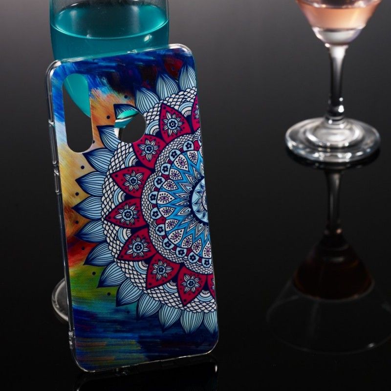 Deksel Huawei P30 Lite Fluorescerende Mandala