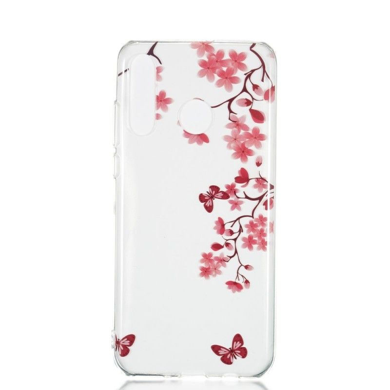 Deksel Huawei P30 Lite Gjennomsiktig Blomstrende Tre