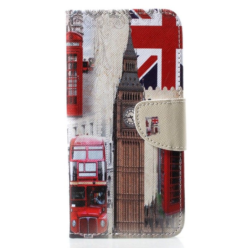 Folio Deksel Huawei P30 Lite Livet I London