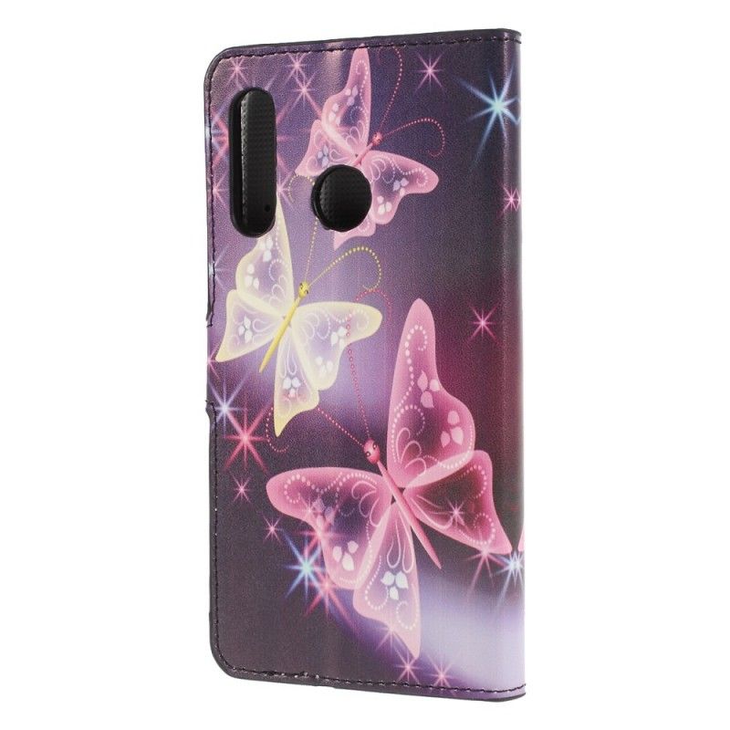 Folio Deksel Huawei P30 Lite Neonsommerfugler