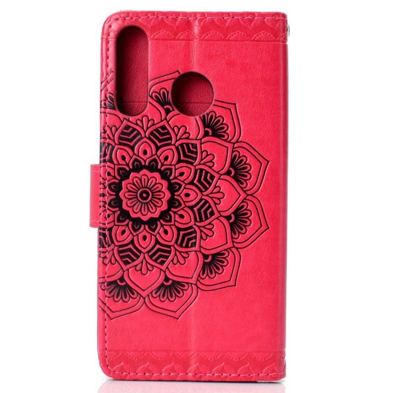 Folio Deksel Huawei P30 Lite Svart Elegant Mandala