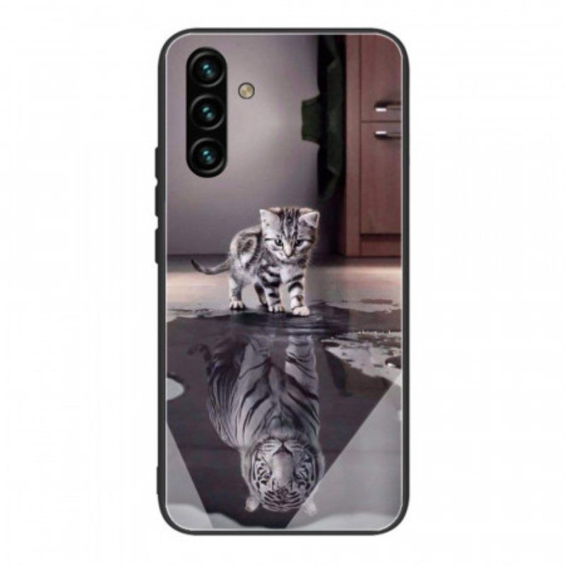 Deksel Til Samsung Galaxy A13 5G / A04s Herdet Glass Ernest The Tiger