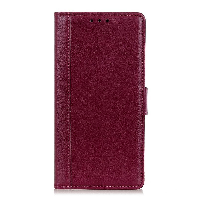 Folio Deksel Til Samsung Galaxy A13 5G / A04s Stil Leather Elegance