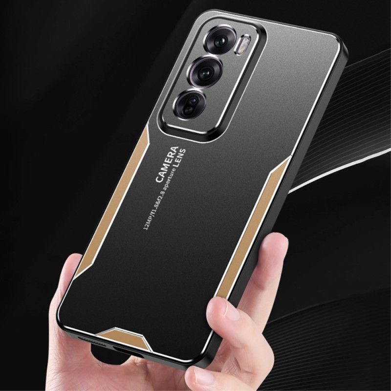 Deksel Oppo Reno 12 5g Metalleffekt Beskyttelse Deksel