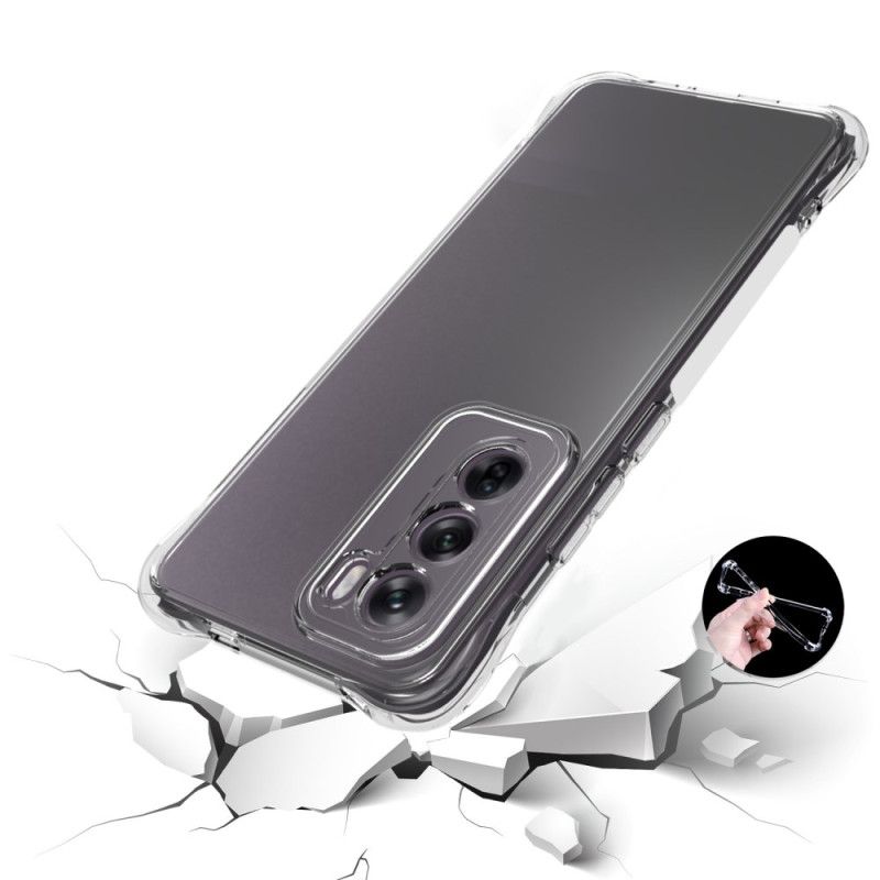 Deksel Oppo Reno 12 5g Transparente Forsterkede Hjørner