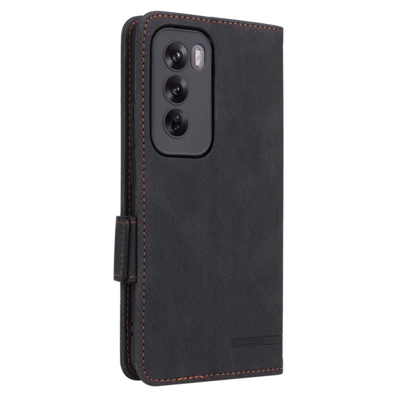 Folio Deksel Oppo Reno 12 5g Vintage Stil