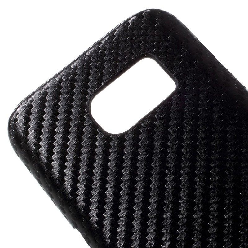 Deksel Samsung Galaxy S7 Svart Karbonfiber