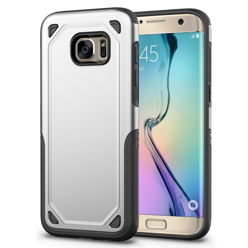 Deksel Samsung Galaxy S7 Svart Rustning Av Metall