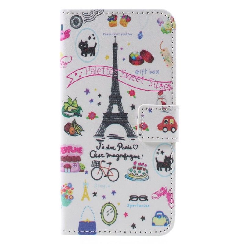 Folio Deksel Samsung Galaxy S7 Jeg Elsker Paris