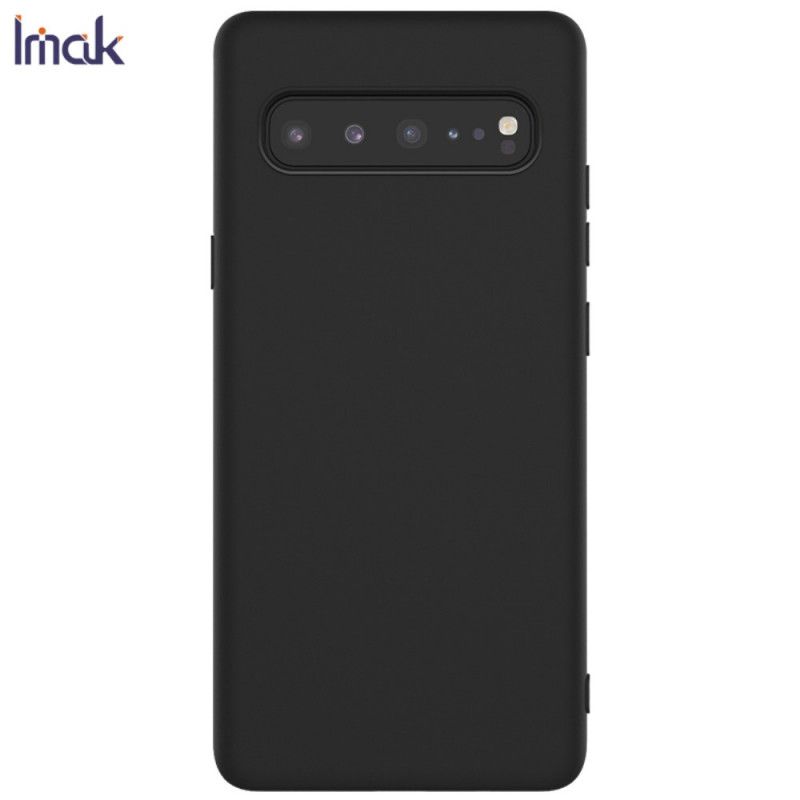 Deksel for Samsung Galaxy S10 5G Svart Uc-1-Serien Silikonmatte Imak