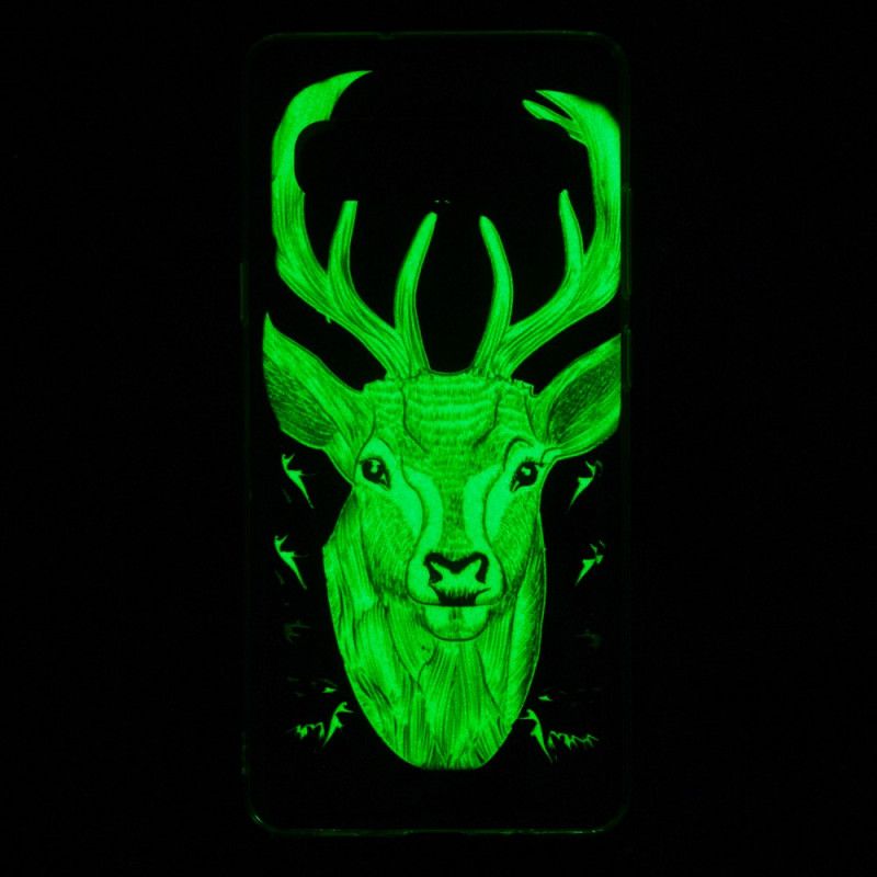 Deksel Samsung Galaxy S10 5G Fluorescerende Majestetisk Hjort