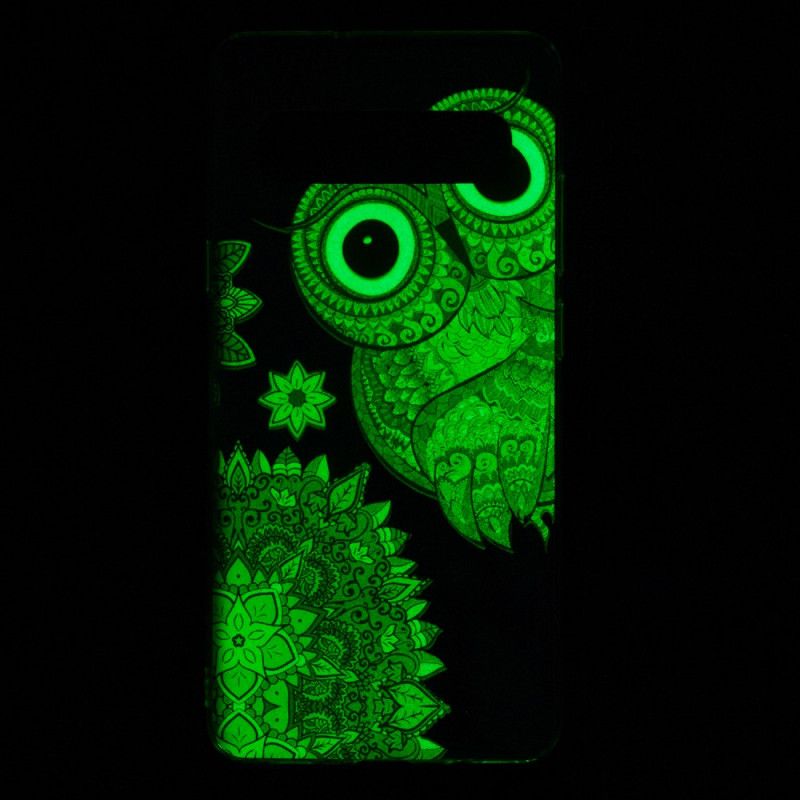 Deksel Samsung Galaxy S10 5G Fluorescerende Mandalaugle