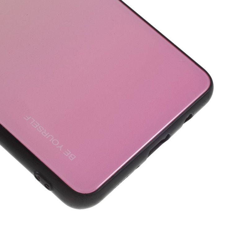 Deksel Samsung Galaxy S10 5G Rød Vær Deg Selv Herdet Glass