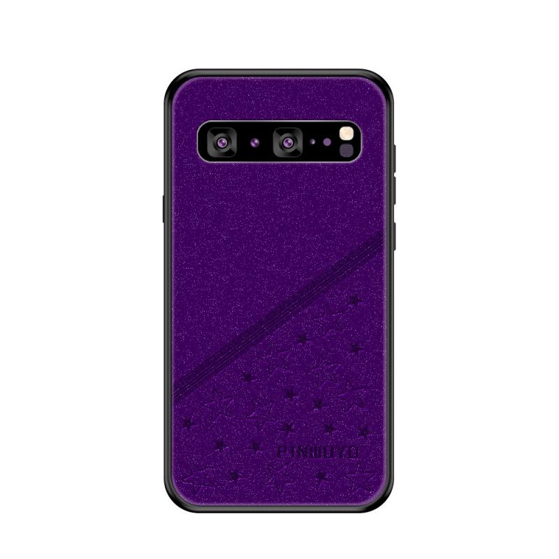 Deksel Samsung Galaxy S10 5G Svart Heldig Stjerneserie Pinwuyo Anti-fall