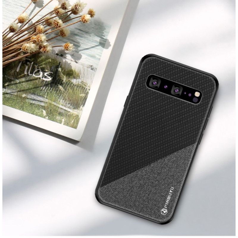 Deksel Samsung Galaxy S10 5G Svart Pinwuyo Hederserie