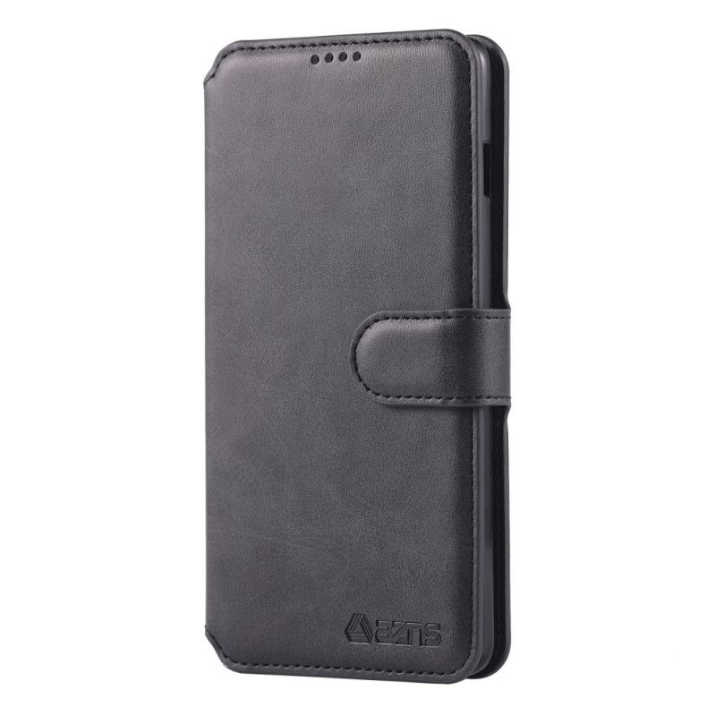 Folio Deksel for Samsung Galaxy S10 5G Svart Retro Azns