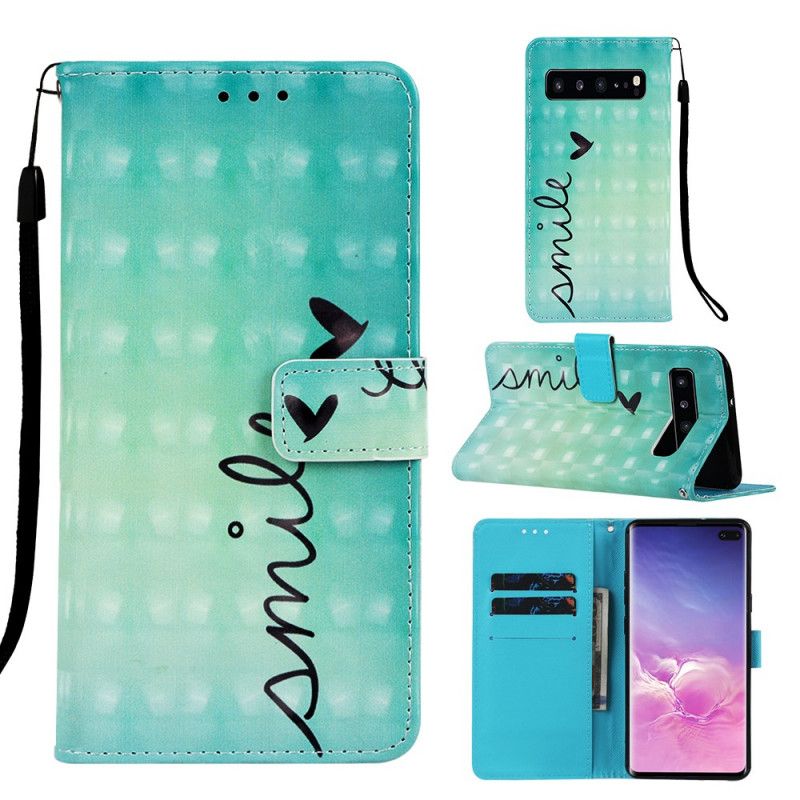 Folio Deksel Samsung Galaxy S10 5G Smil