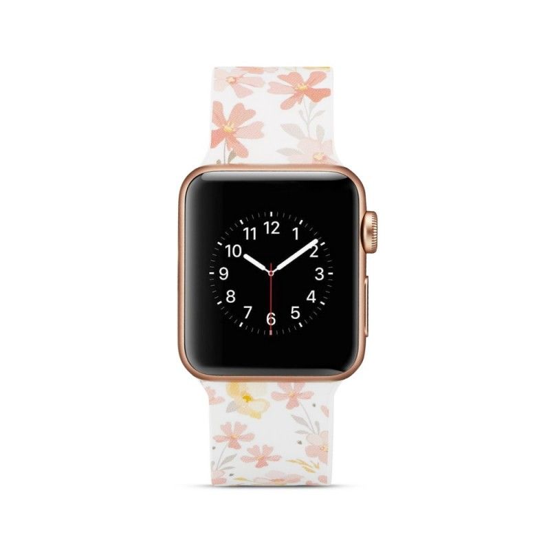 Apple Klokkerem 40/38 Mm Elegante Blomster