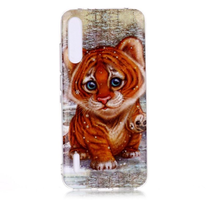 Deksel for Xiaomi Mi A3 Baby Tiger