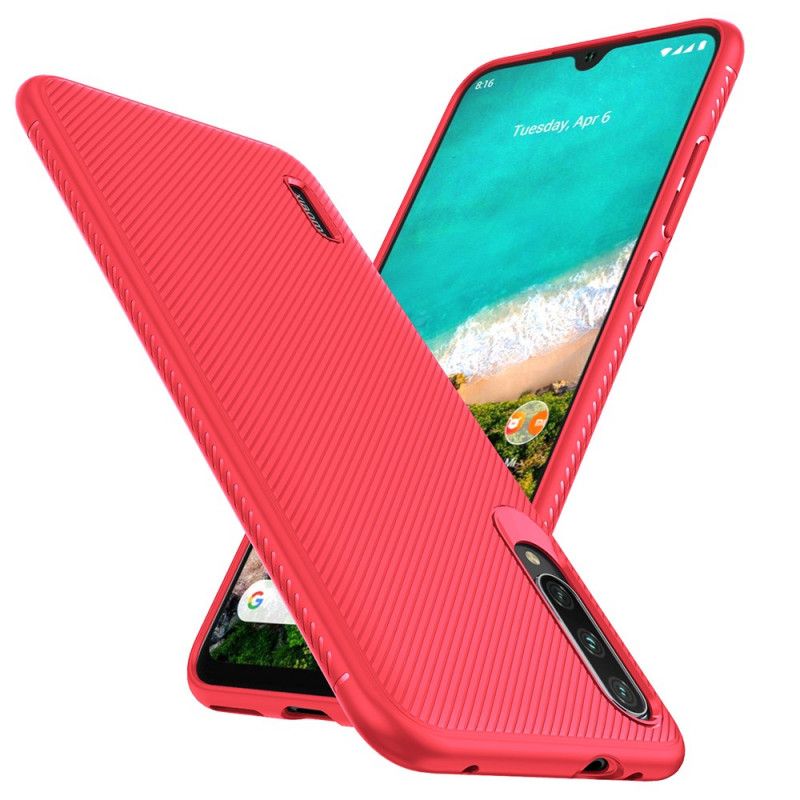 Deksel for Xiaomi Mi A3 Svart Jazzserie Twill