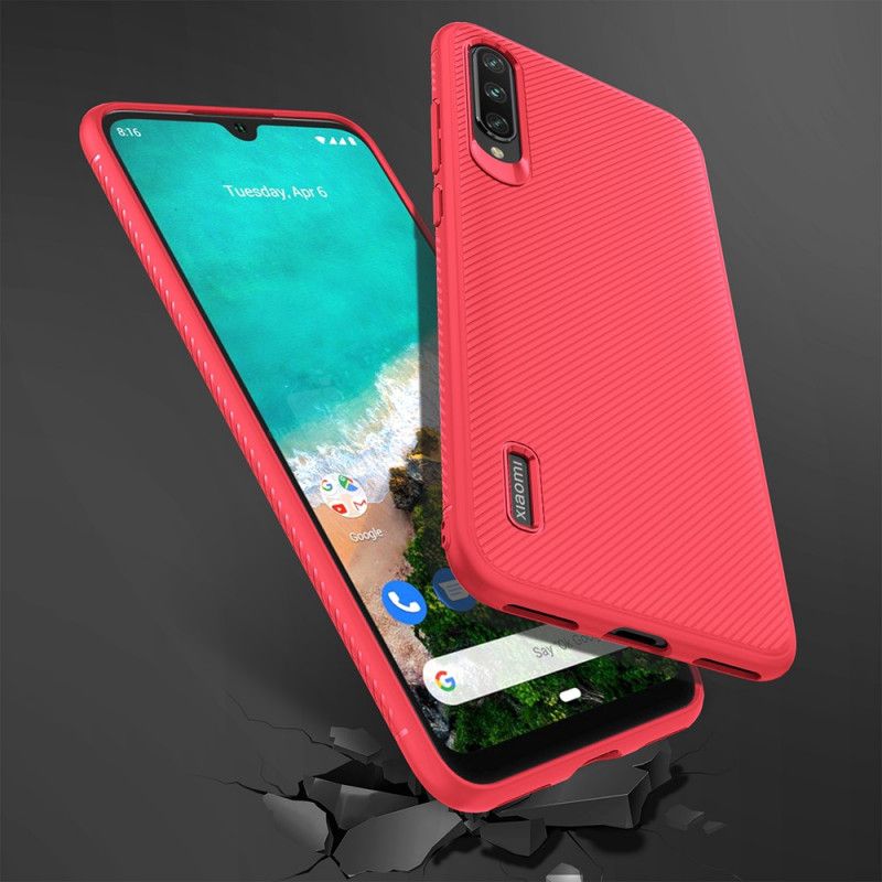 Deksel for Xiaomi Mi A3 Svart Jazzserie Twill