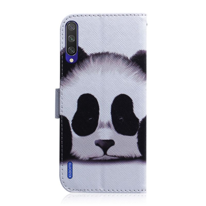 Folio Deksel for Xiaomi Mi A3 Panda Ansikt