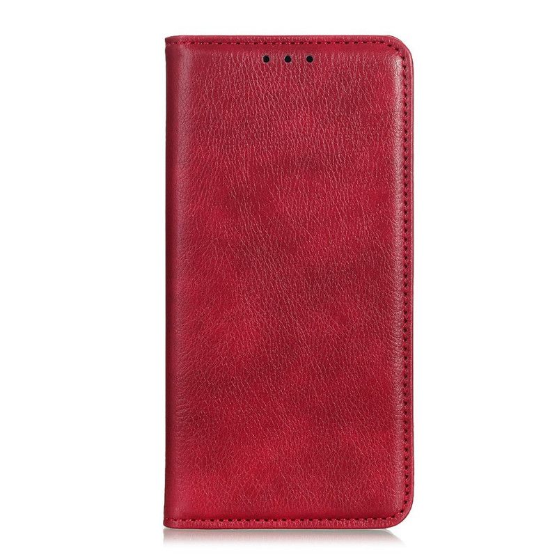 Folio Deksel Xiaomi Mi A3 Svart Elegant Delt Skinn Anti-fall