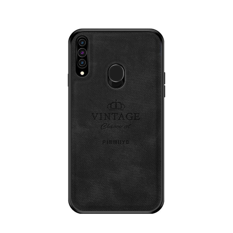 Deksel Samsung Galaxy A20s Svart Hederlig Vintage Pinwuyo Anti-fall