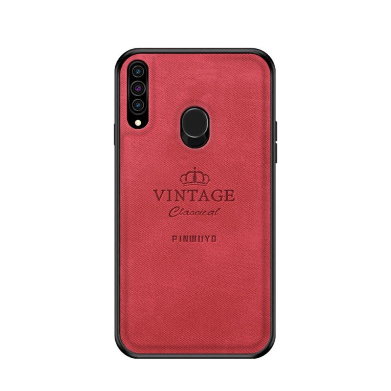 Deksel Samsung Galaxy A20s Svart Hederlig Vintage Pinwuyo Anti-fall