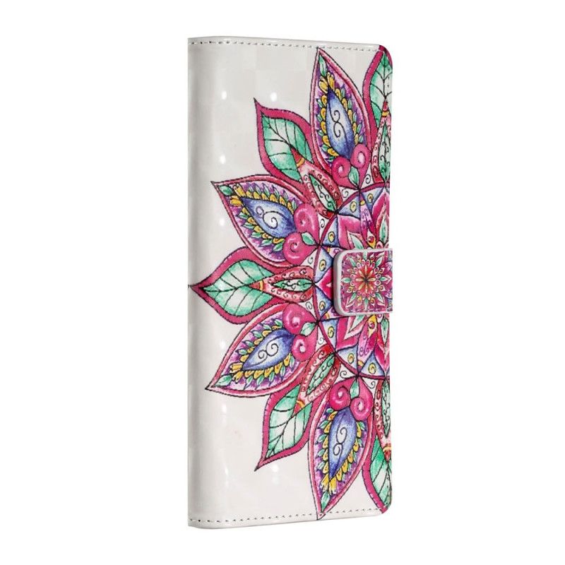 Folio Deksel for Samsung Galaxy A20s Tegnet Mandala