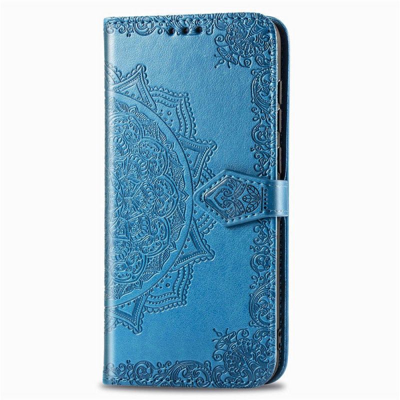 Folio Deksel Samsung Galaxy A20s Svart Middelaldrende Mandala