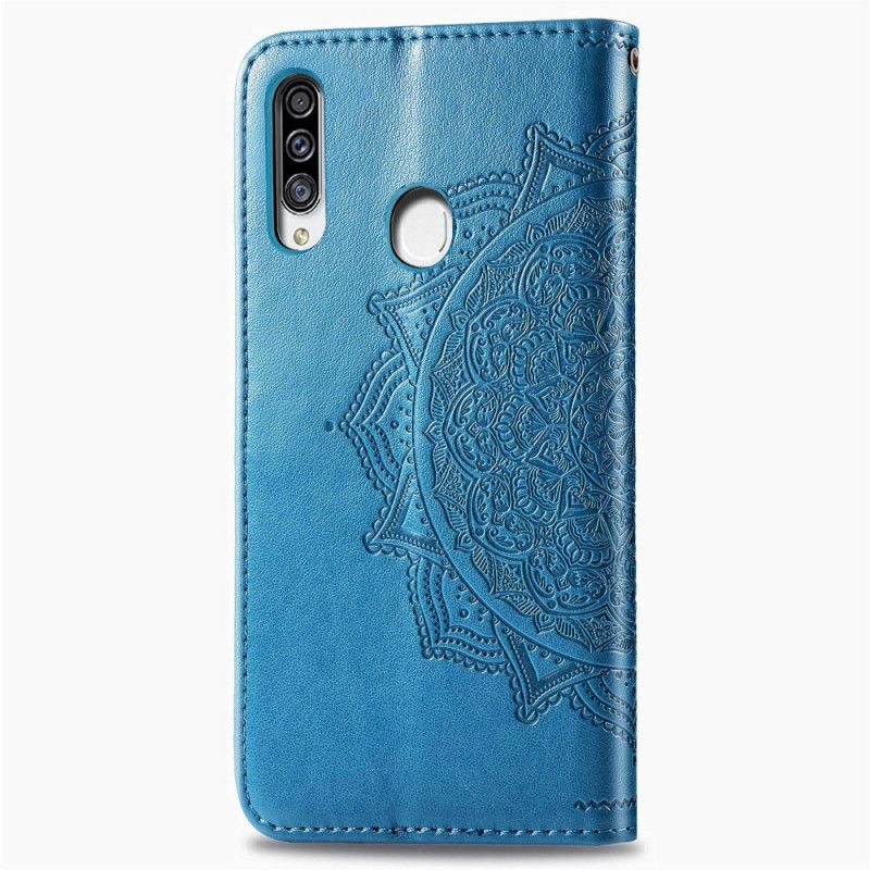 Folio Deksel Samsung Galaxy A20s Svart Middelaldrende Mandala