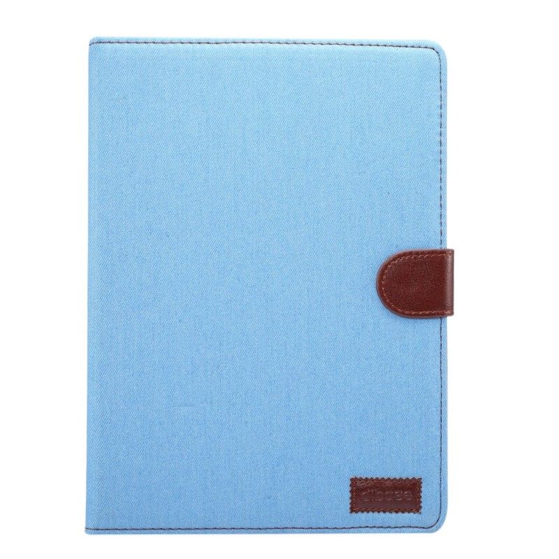 Folio Deksel iPad Air / Air 2 Mørkeblå Tofarget Jeans