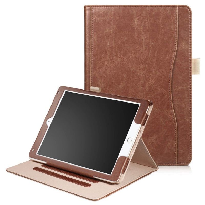 Folio Deksel iPad Air / Air 2 Svart Retro Skinneffekt Anti-fall