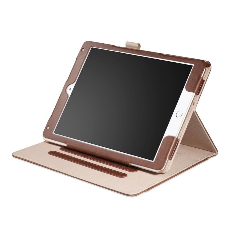 Folio Deksel iPad Air / Air 2 Svart Retro Skinneffekt Anti-fall