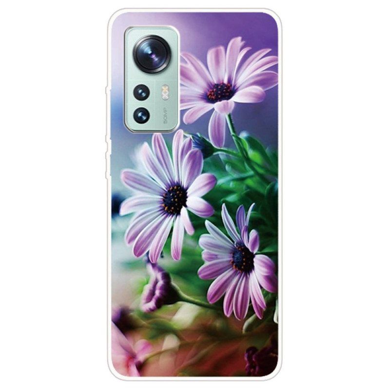 Deksel Til Xiaomi 12 Pro Floral Silikon