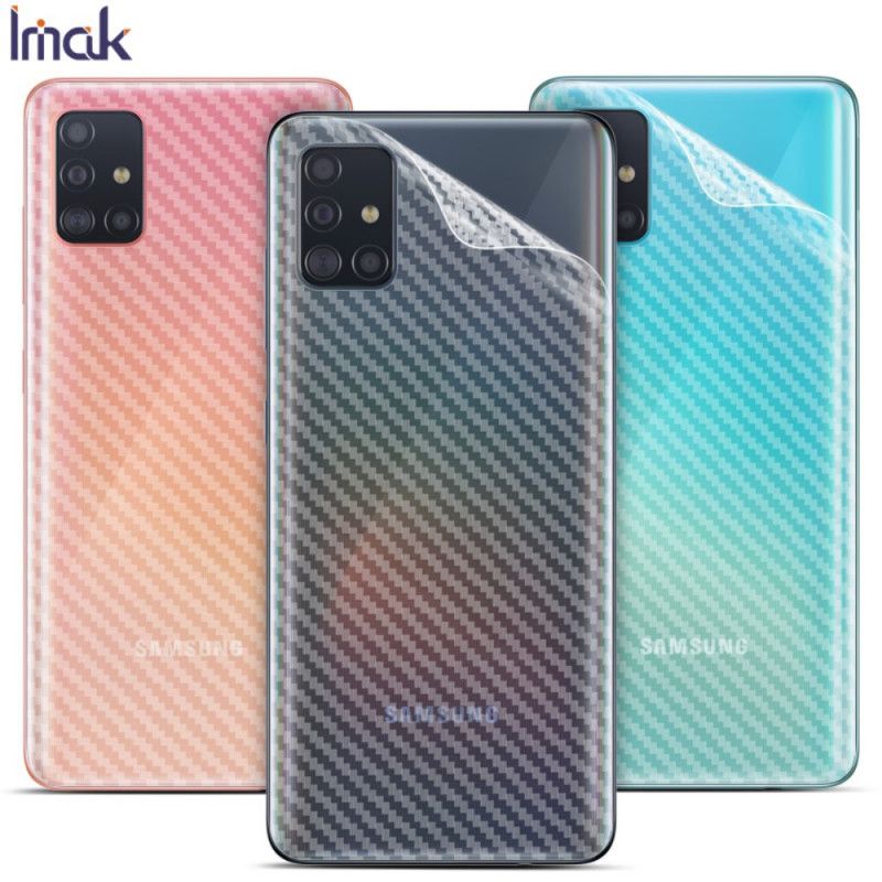 Bakre Beskyttelsesfilm Samsung Galaxy A51 Karbon Imak Stil