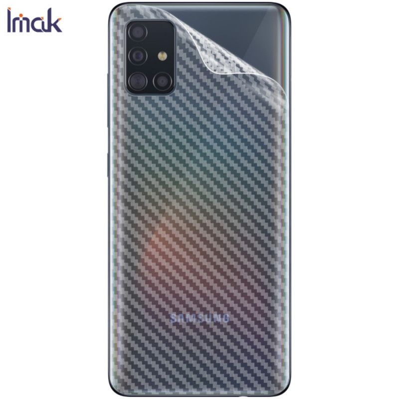 Bakre Beskyttelsesfilm Samsung Galaxy A51 Karbon Imak Stil